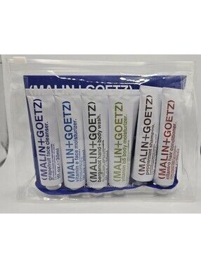 Malin + Goetz The Essentials Kit Travel Size TSA Approved Skincare Gift Set NIB
